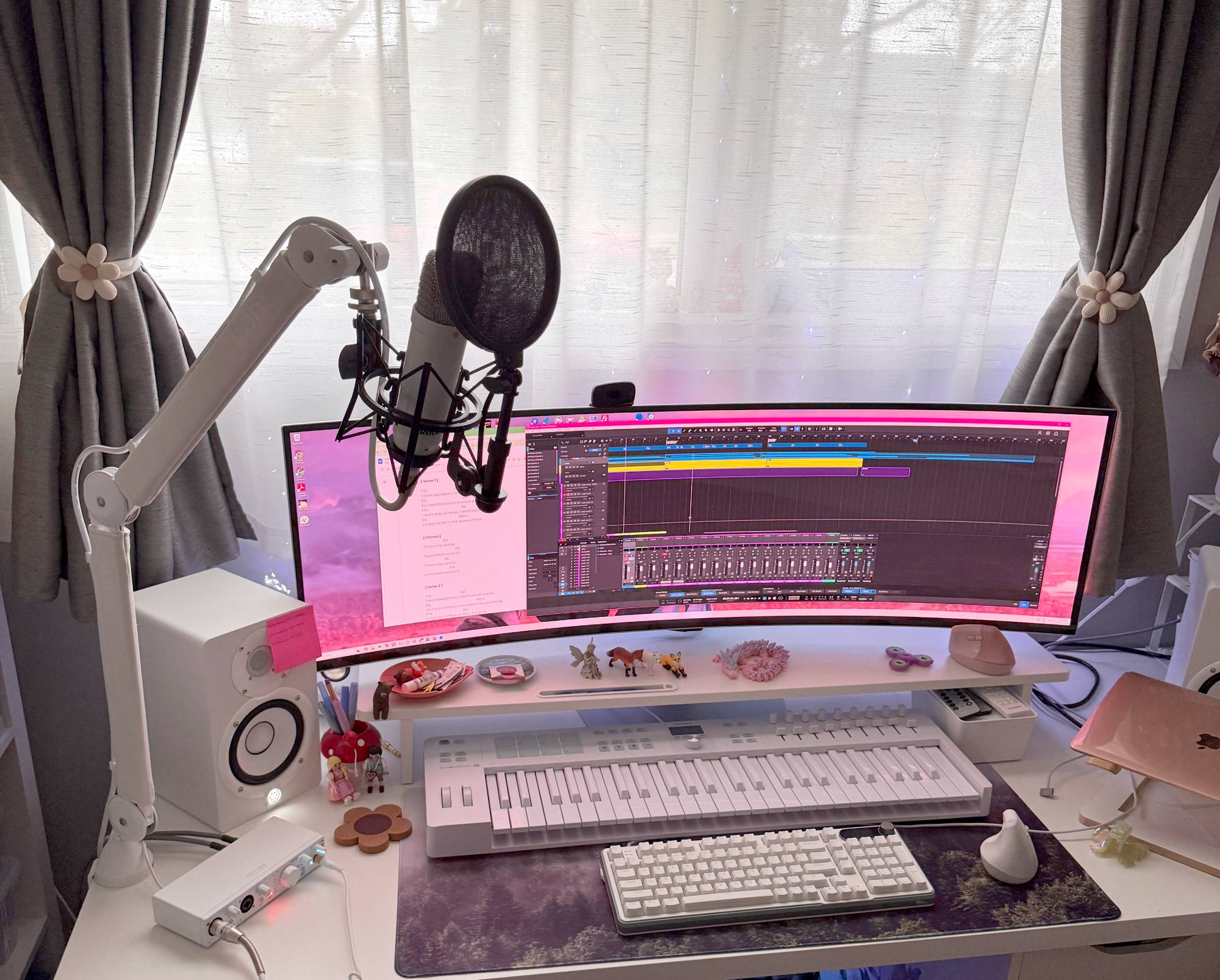 Lillesve’s home studio
